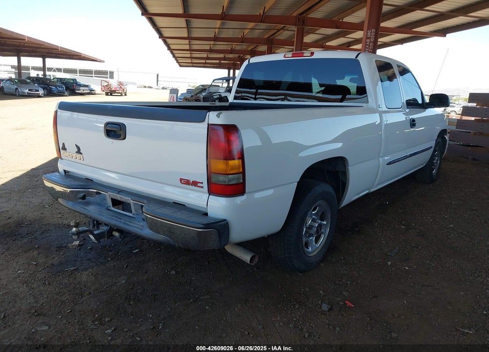 2003 GMC SIERRA 1500 SLE VIN: 2GTEC19V631346032