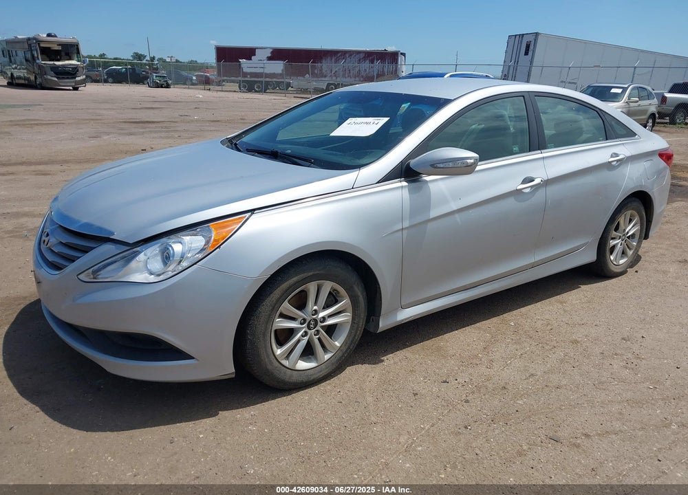 2014 HYUNDAI SONATA VIN: 5NPEB4AC6EH927644
