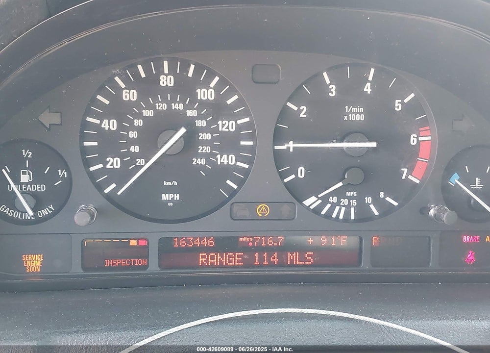 2003 BMW X5 VIN: 5UXFA535X3LV88874