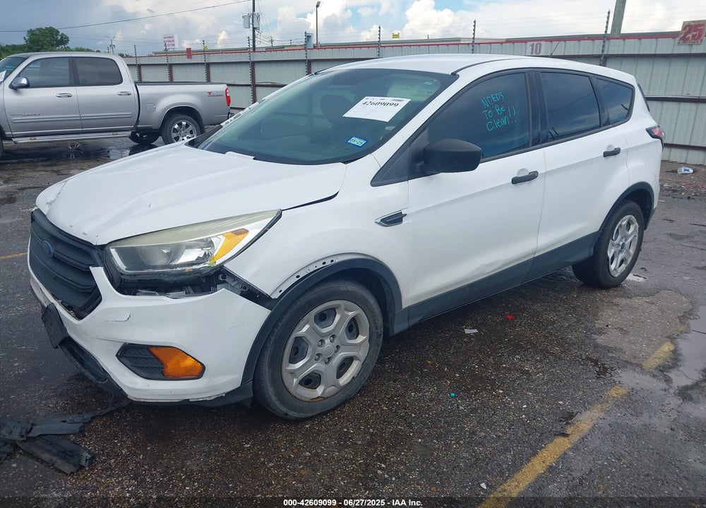 2017 FORD ESCAPE S VIN: 1FMCU0F78HUE73781