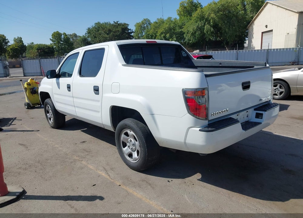 2007 HONDA RIDGELINE RT VIN: 2HJYK16257H500605