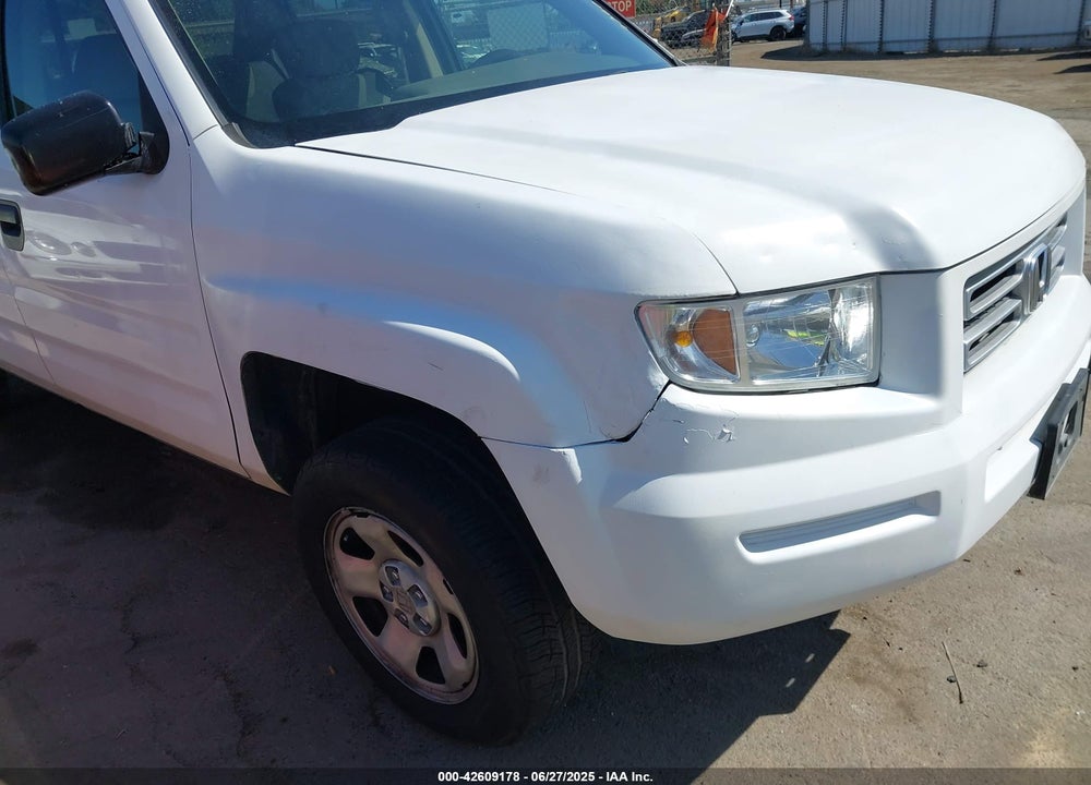 2007 HONDA RIDGELINE RT VIN: 2HJYK16257H500605