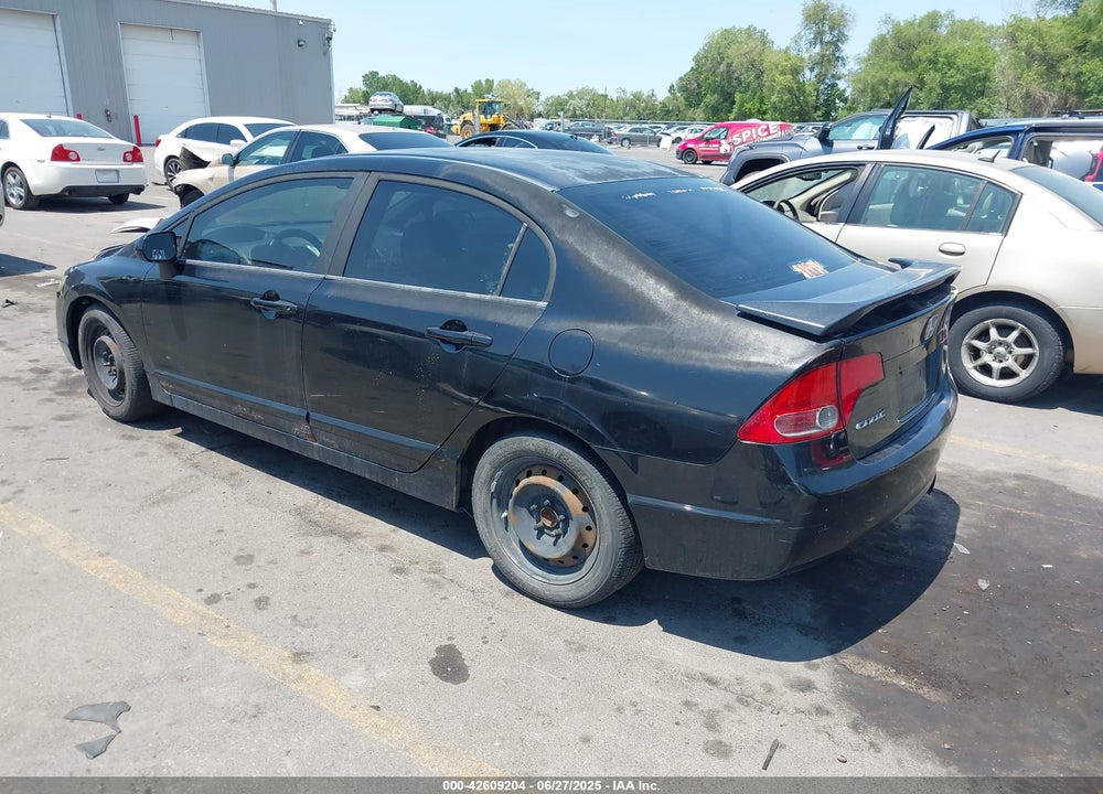 2008 HONDA CIVIC LX VIN: 2HGFA16598H319535