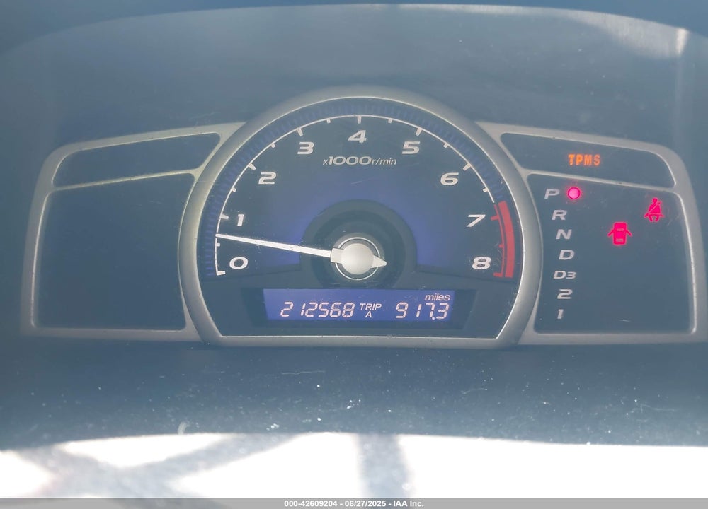 2008 HONDA CIVIC LX VIN: 2HGFA16598H319535