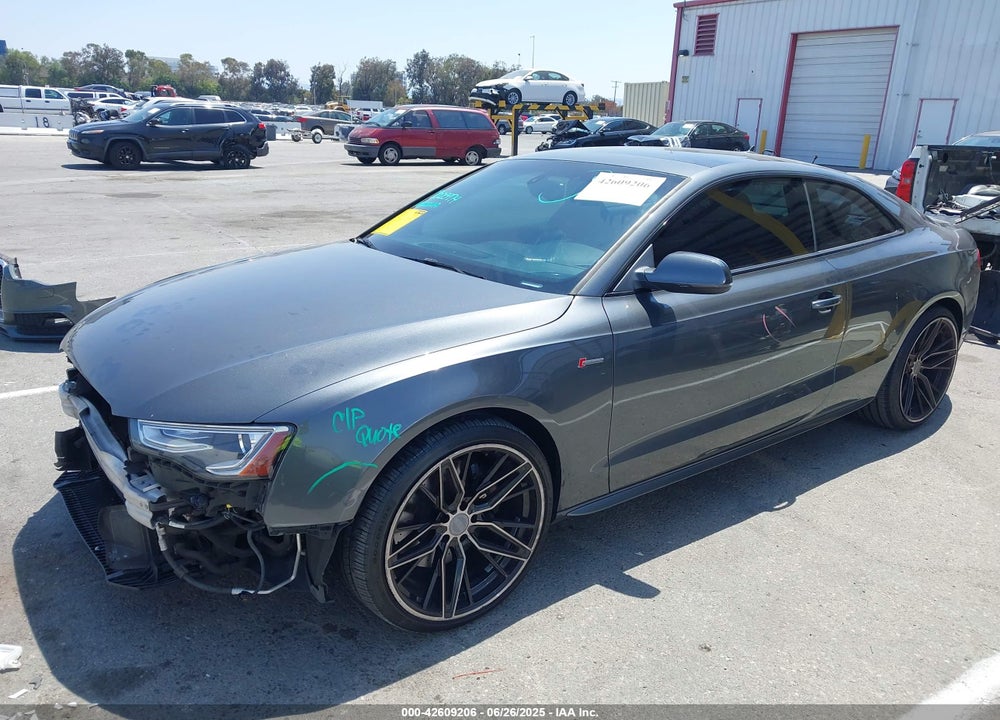 2015 AUDI S5 VIN: WAUCGAFR1FA015272