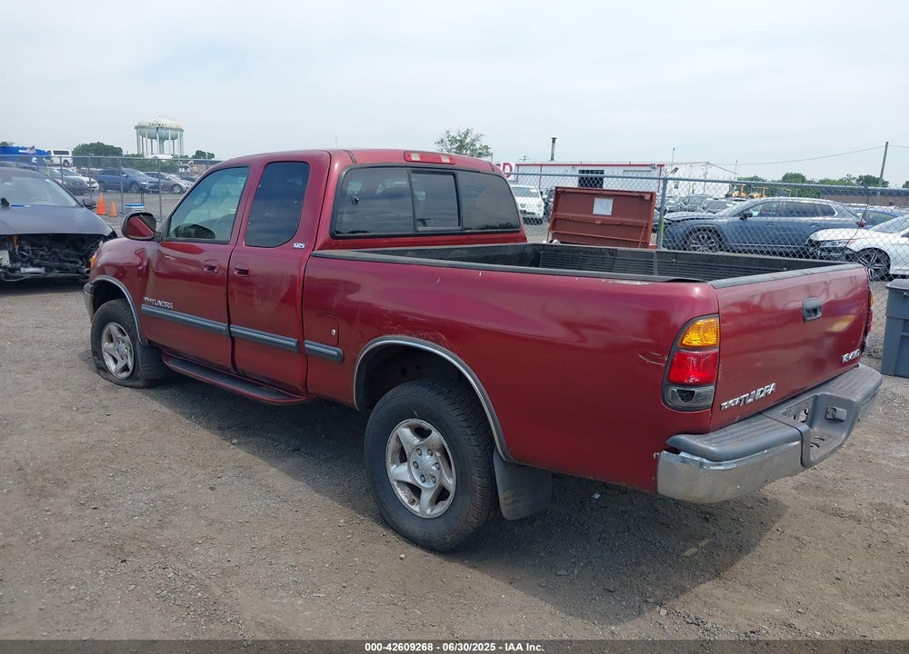 2000 TOYOTA TUNDRA SR5 V8 VIN: 5TBBT4414YS020327