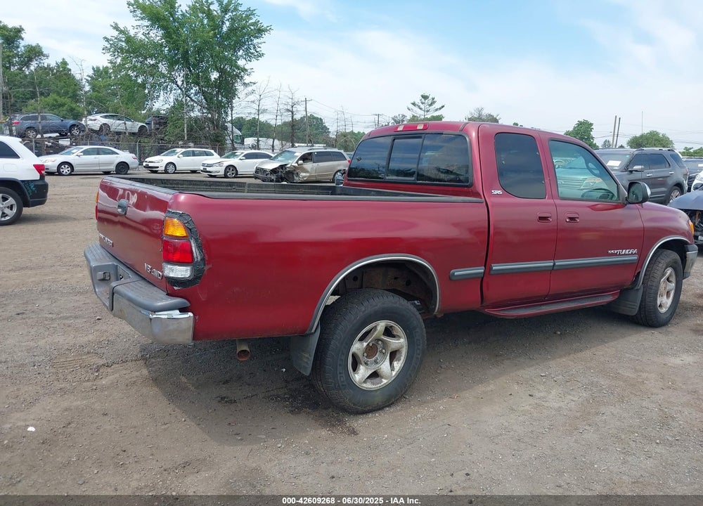 2000 TOYOTA TUNDRA SR5 V8 VIN: 5TBBT4414YS020327