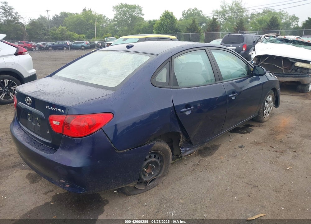 2008 HYUNDAI ELANTRA VIN: KMHDU46D38U413019