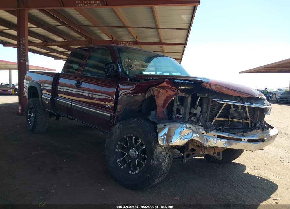 2002 CHEVROLET SILVERADO 1500 LS VIN: 2GCEK19T821234414