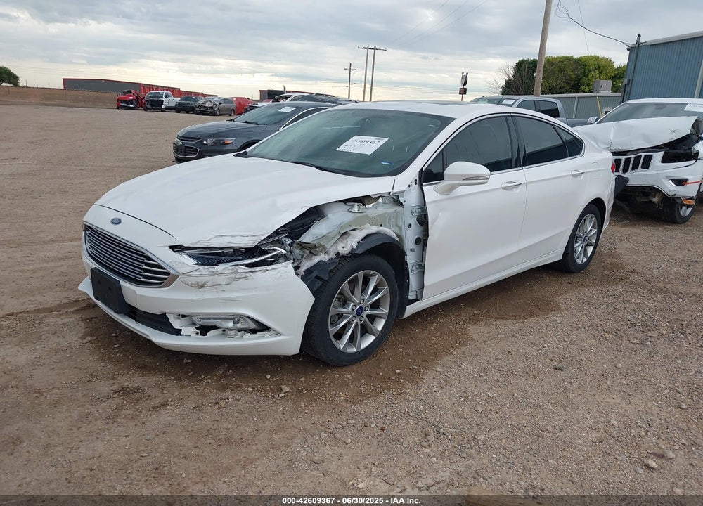 2017 FORD FUSION VIN: 3FA6P0HD4HR140888