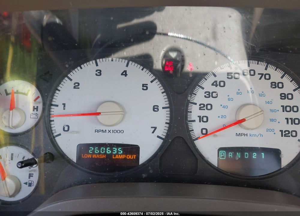 2002 DODGE RAM 1500 ST VIN: 3B7HA18N52G102978