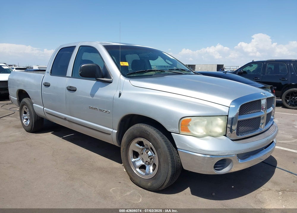 2002 DODGE RAM 1500 ST VIN: 3B7HA18N52G102978