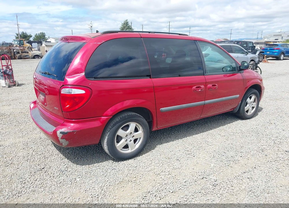2007 DODGE CARAVAN SXT VIN: 1D4GP45R17B200878