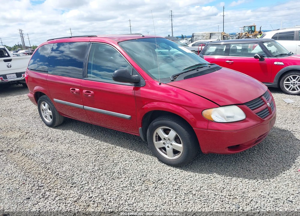 2007 DODGE CARAVAN SXT VIN: 1D4GP45R17B200878
