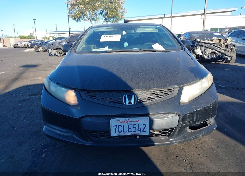 2013 HONDA CIVIC VIN: 2HGFG3B5XDH526963