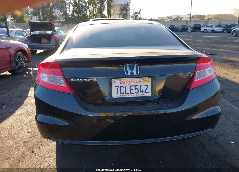 2013 HONDA CIVIC VIN: 2HGFG3B5XDH526963