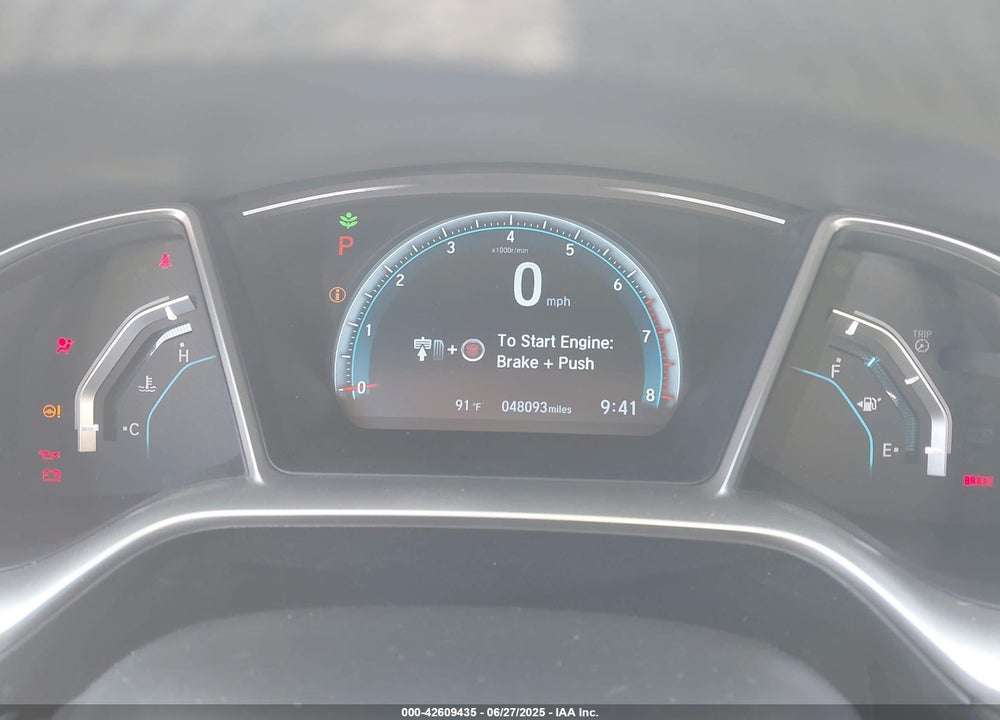 2016 HONDA CIVIC VIN: 2HGFC1F32GH634927