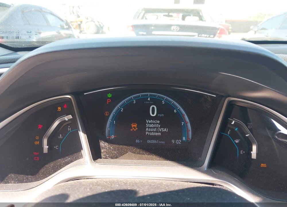 2016 HONDA CIVIC VIN: 19XFC1F30GE043683