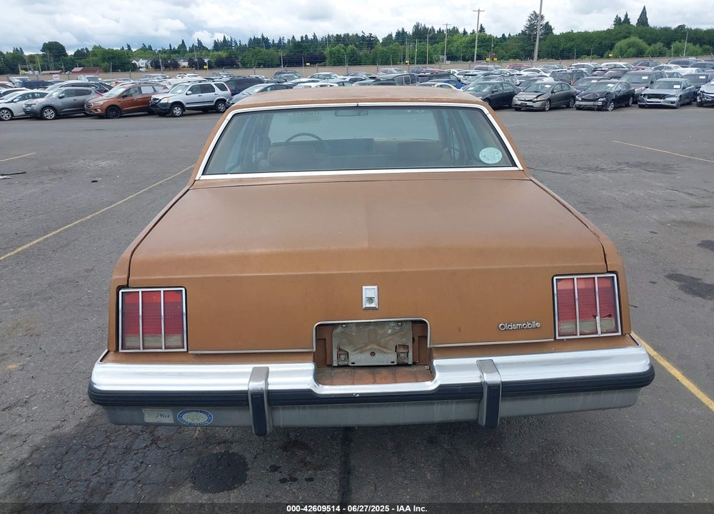1980 OLDSMOBILE 88 OLD CUTLASS VIN: 3G69AAR508844