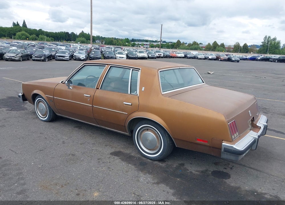 1980 OLDSMOBILE 88 OLD CUTLASS VIN: 3G69AAR508844