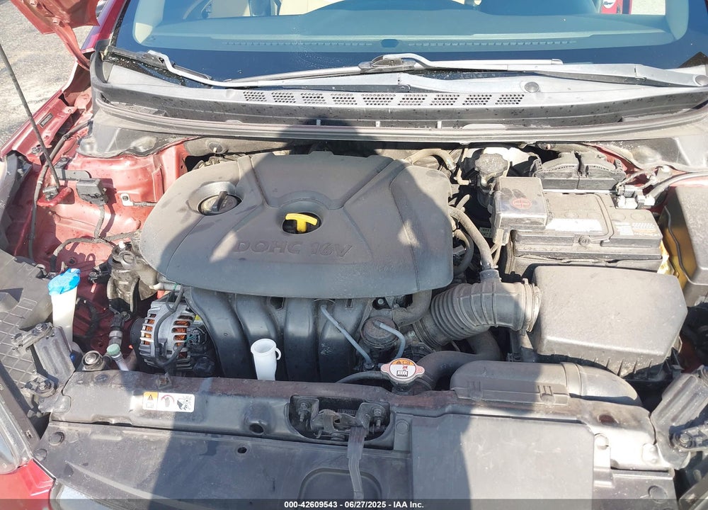 2013 HYUNDAI ELANTRA VIN: 5NPDH4AE6DH272573