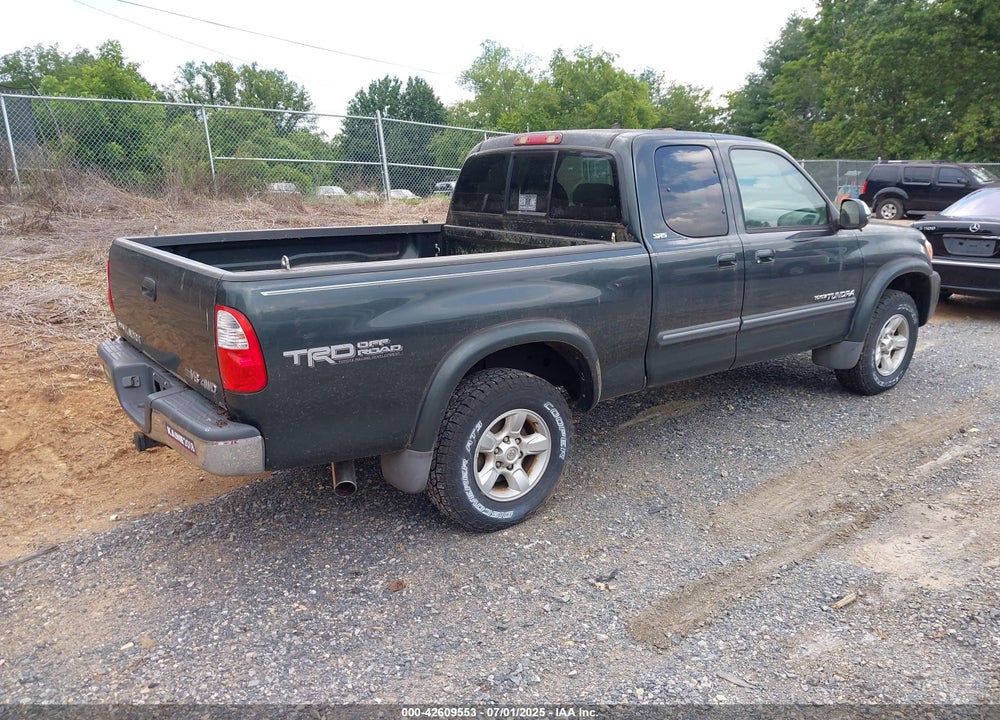 2005 TOYOTA TUNDRA SR5 V8 VIN: 5TBBT44145S470488
