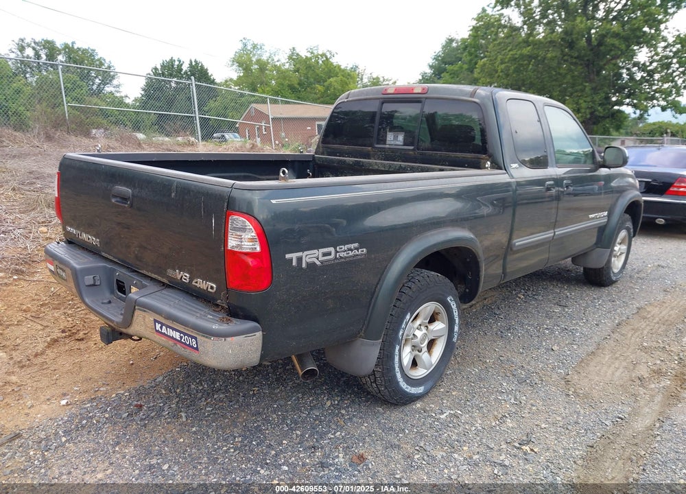 2005 TOYOTA TUNDRA SR5 V8 VIN: 5TBBT44145S470488