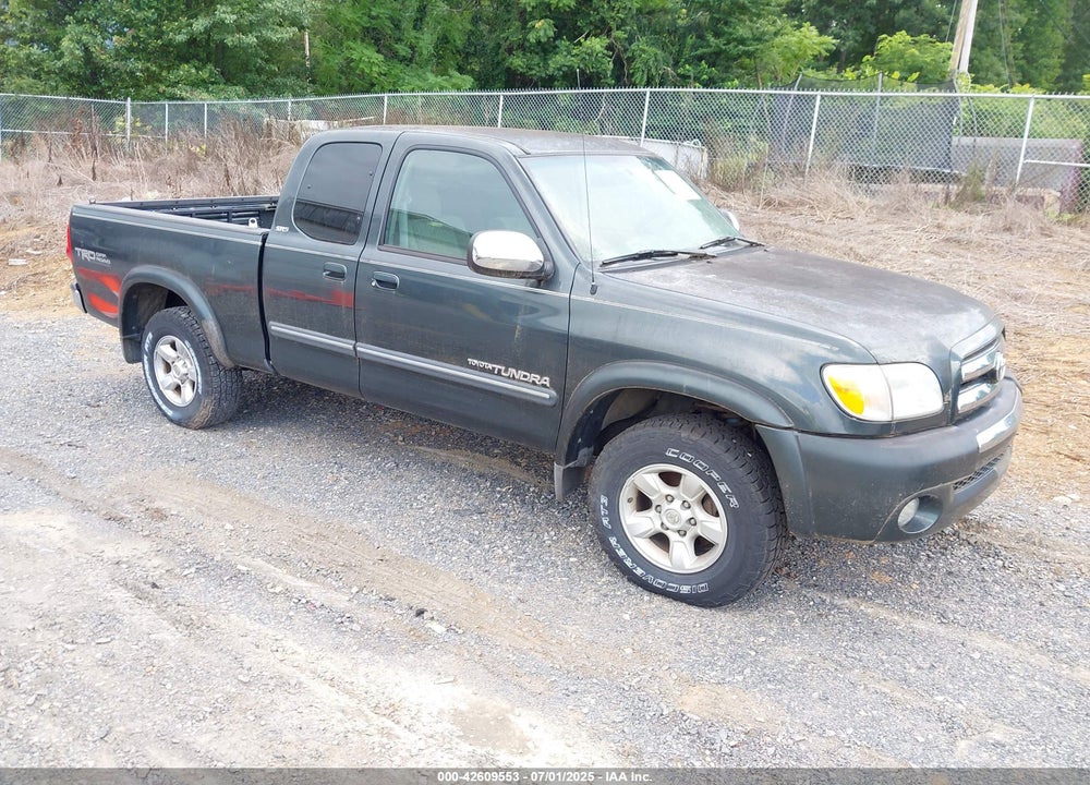 2005 TOYOTA TUNDRA SR5 V8 VIN: 5TBBT44145S470488