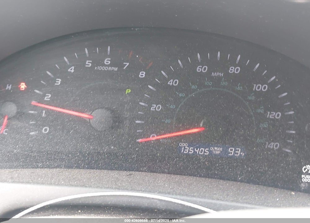 2007 TOYOTA CAMRY LE VIN: 4T1BE46K87U083749