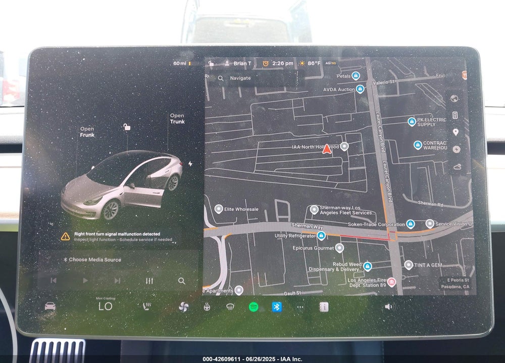 2021 TESLA MODEL 3 VIN: 5YJ3E1EB3MF064863