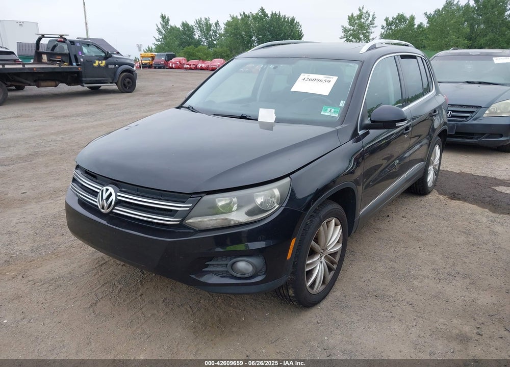2013 VOLKSWAGEN TIGUAN VIN: WVGBV7AX6DW514674