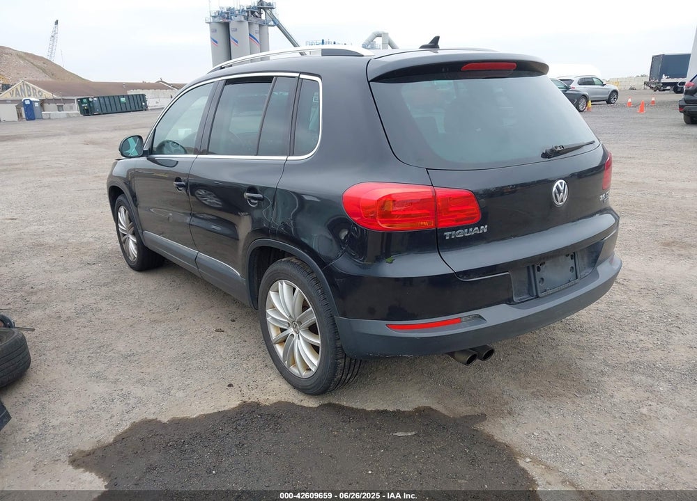 2013 VOLKSWAGEN TIGUAN VIN: WVGBV7AX6DW514674