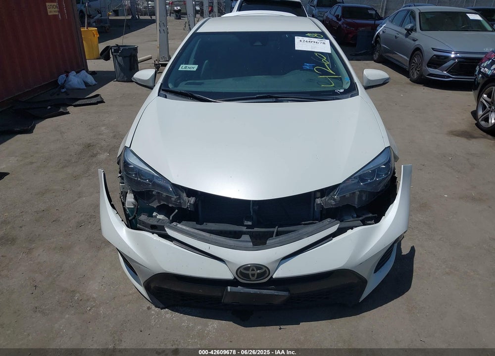 2019 TOYOTA COROLLA VIN: 5YFBURHE7KP856955