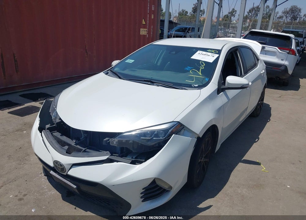 2019 TOYOTA COROLLA VIN: 5YFBURHE7KP856955