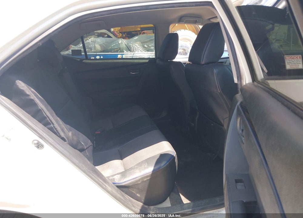 2019 TOYOTA COROLLA VIN: 5YFBURHE7KP856955