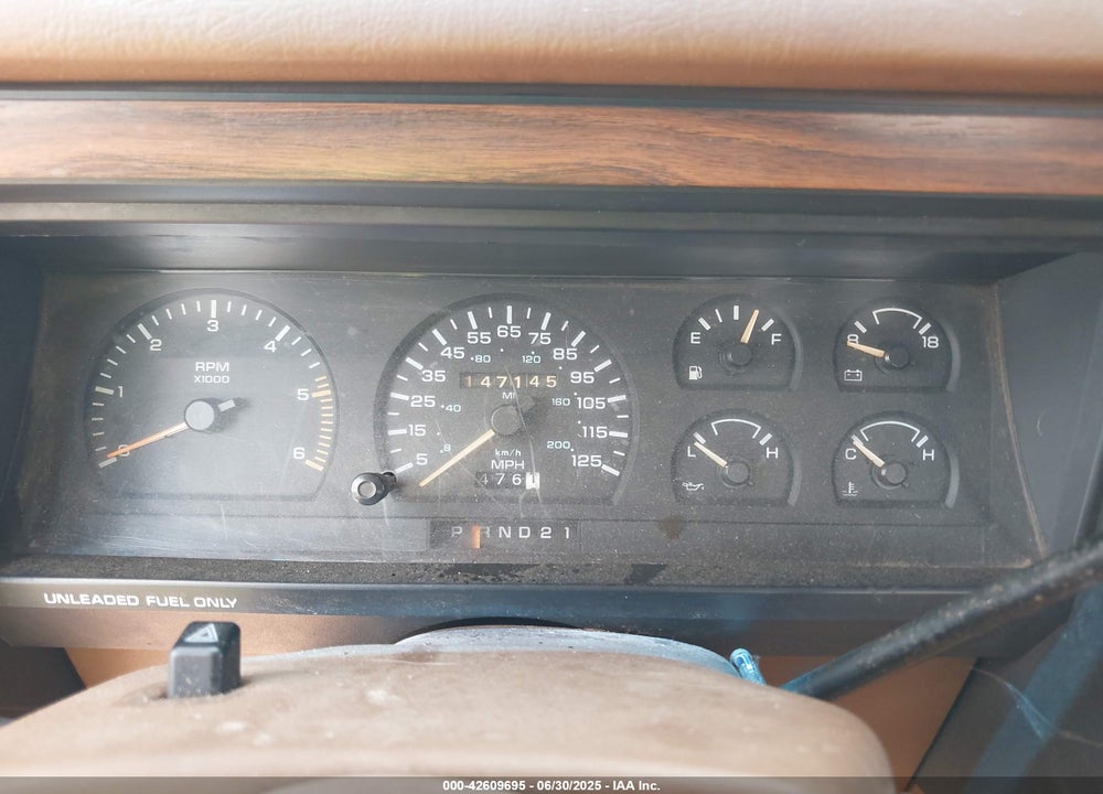 1992 DODGE DAKOTA VIN: 1B7FL23X0NS668429