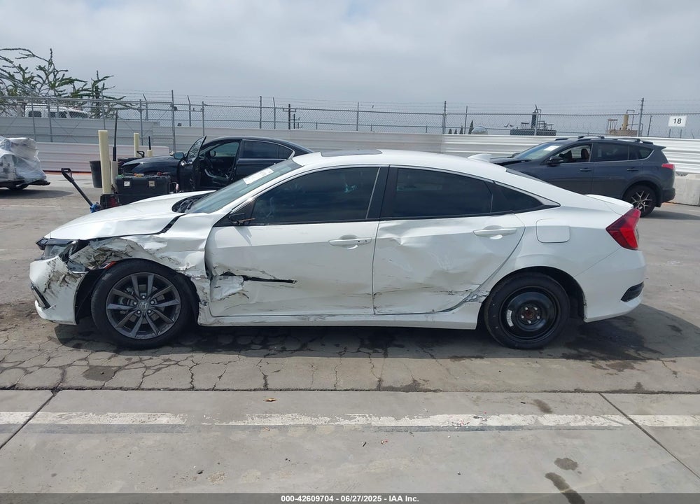 2019 HONDA CIVIC VIN: 19XFC1F34KE216355