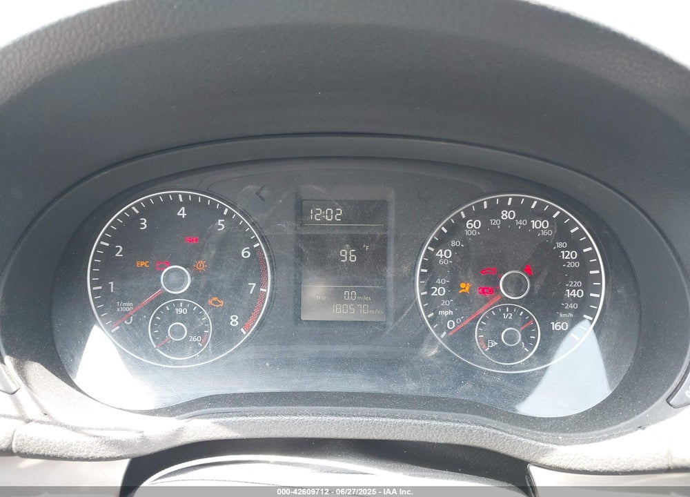 2012 VOLKSWAGEN PASSAT VIN: 1VWAP7A30CC031752