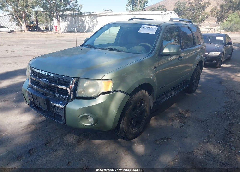 2008 FORD ESCAPE VIN: 1FMCU49H38KD84434