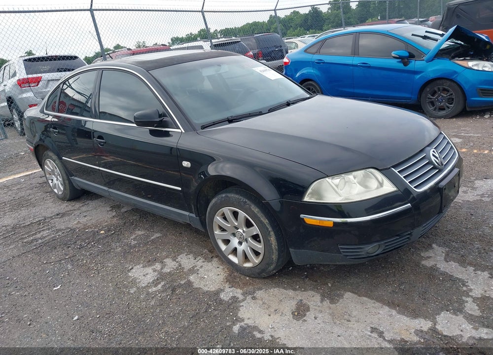 2003 VOLKSWAGEN PASSAT GLS VIN: WVWPD63B73P096966