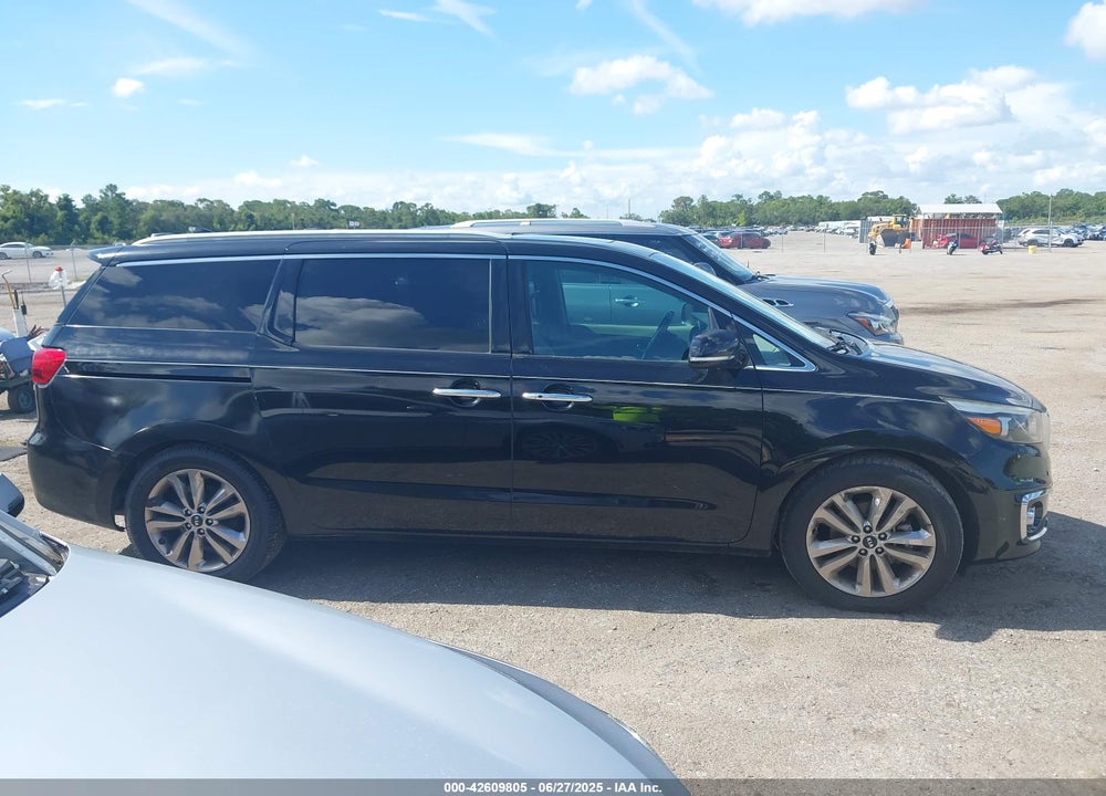 2015 KIA SEDONA SX LUXURY VIN: KNDME5C18F6025478