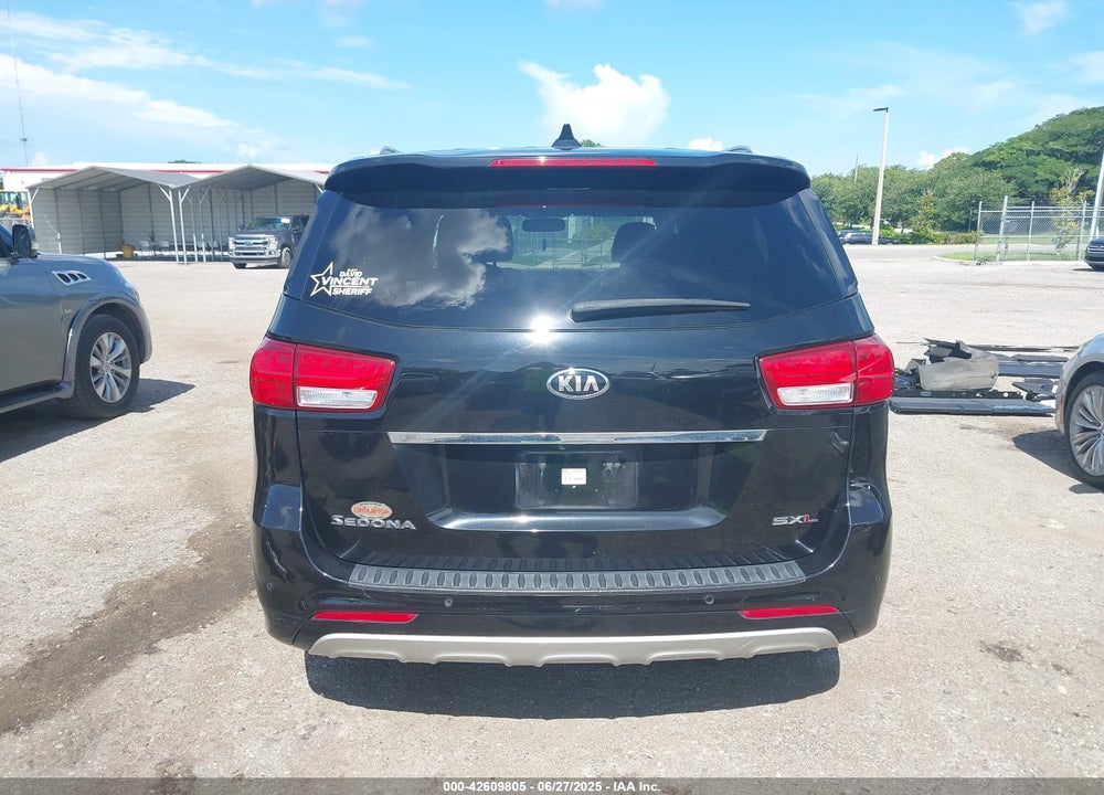 2015 KIA SEDONA SX LUXURY VIN: KNDME5C18F6025478