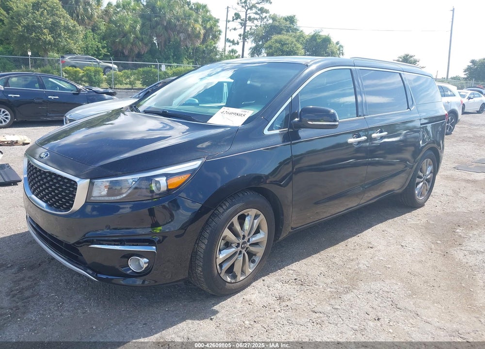 2015 KIA SEDONA SX LUXURY VIN: KNDME5C18F6025478