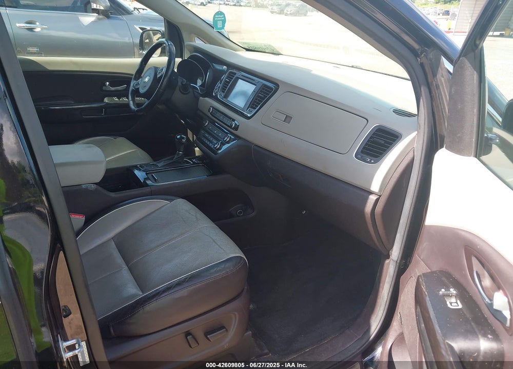 2015 KIA SEDONA SX LUXURY VIN: KNDME5C18F6025478