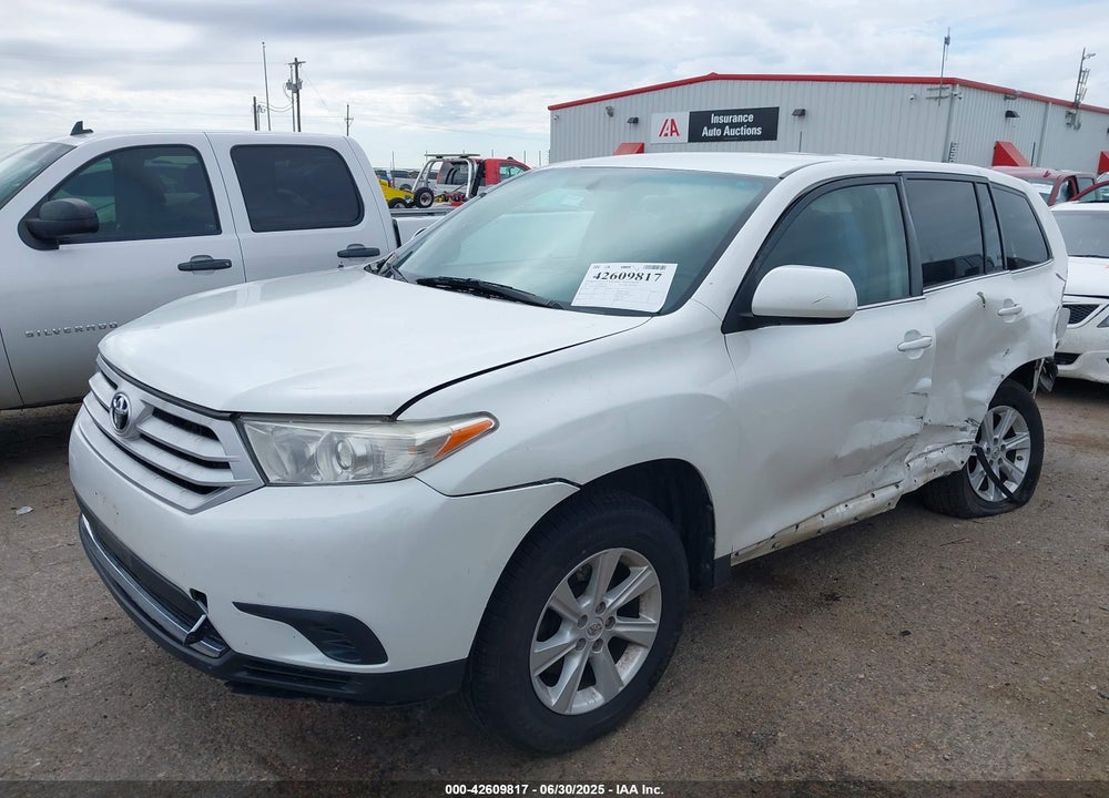 2011 TOYOTA HIGHLANDER VIN: 5TDZA3EH1BS009987