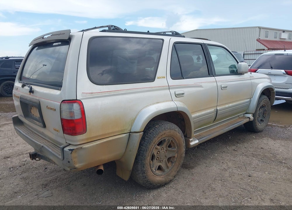 1999 TOYOTA 4RUNNER LIMITED V6 VIN: JT3GN87R5X0114318