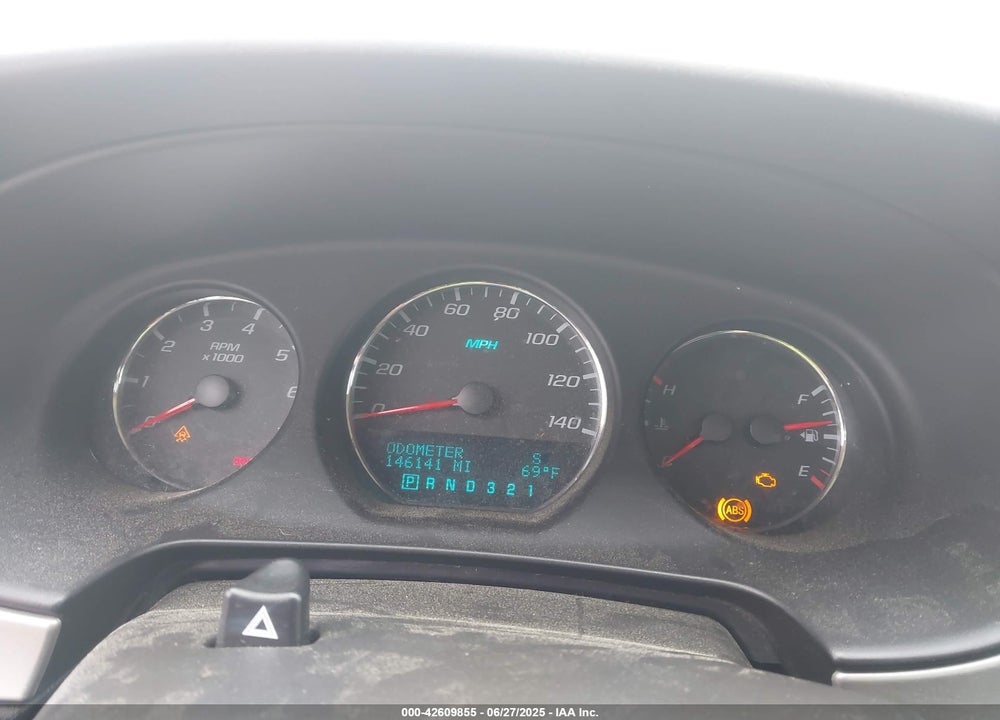 2007 CHEVROLET MONTE CARLO LT VIN: 2G1WK15K979280630