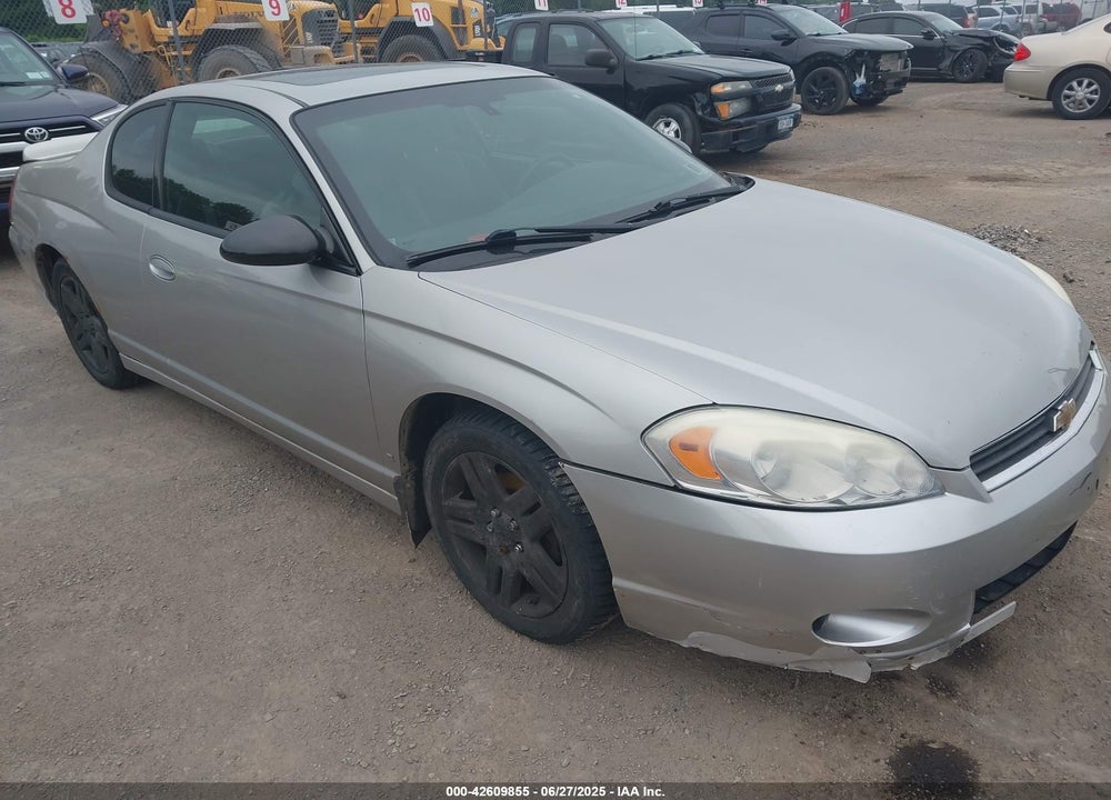 2007 CHEVROLET MONTE CARLO LT VIN: 2G1WK15K979280630