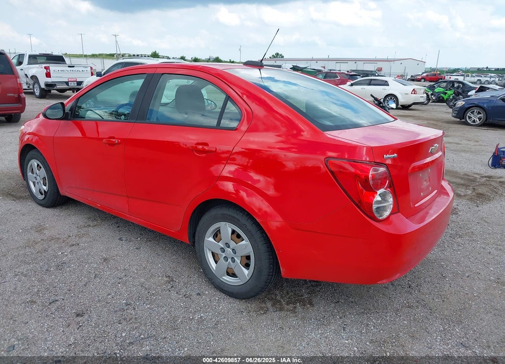 2016 CHEVROLET SONIC VIN: 1G1JA5SH6G4111780
