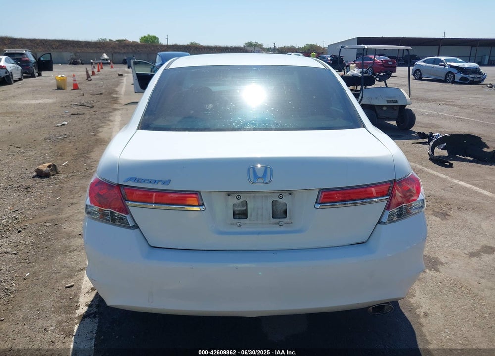 2012 HONDA ACCORD VIN: 1HGCP2F48CA161887